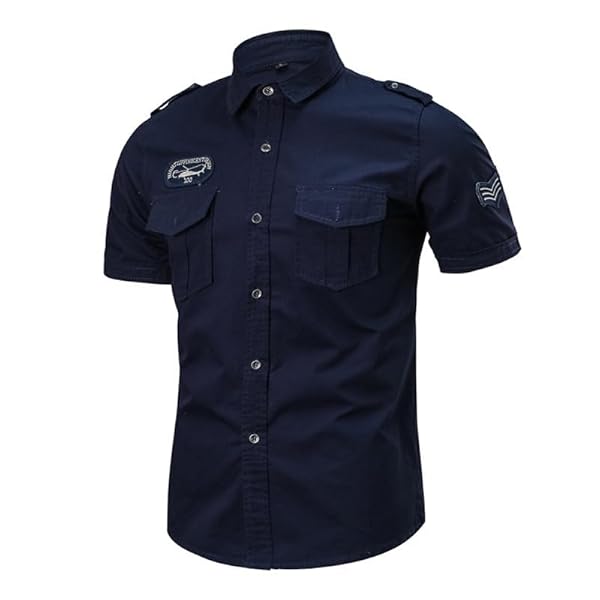 Heren Outdoor Sportshirt, korte mouw, ademende militaire stijl, zomertraining, reizen slanke tactische tops